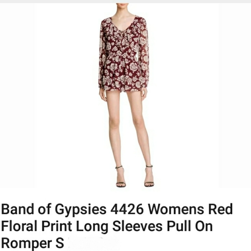 NWT Band of Gypsies BEAUTIFUL ROMPER $129 - Picture 3 of 4